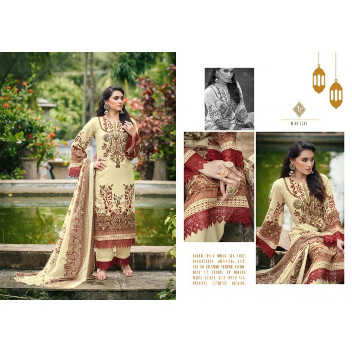 Tanishk Mehnoor Pure Cambric Salwar Suits